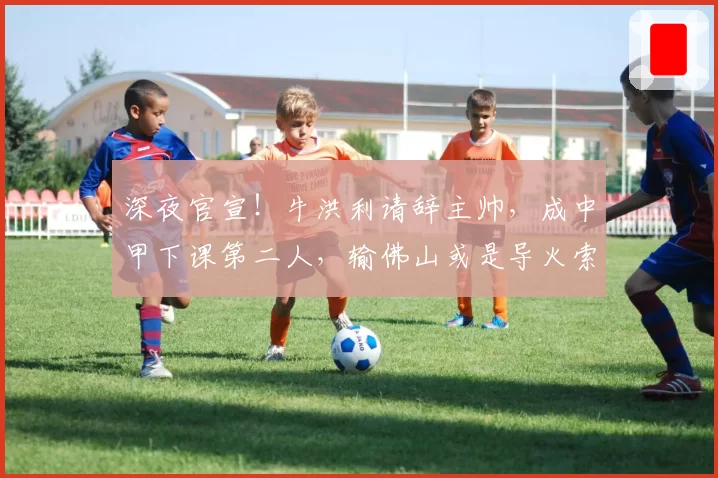 深夜官宣！牛洪利请辞主帅，成中甲下课第二人，输佛山或是导火索