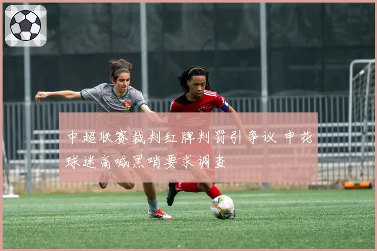 中超联赛裁判红牌判罚引争议 申花球迷高喊黑哨要求调查